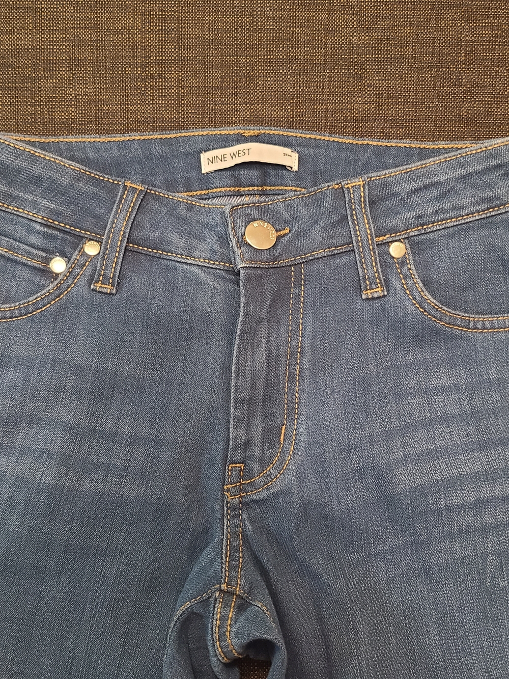 Nine West Jeans Womens Skinny 2 Medium Blue - Skinny Straight